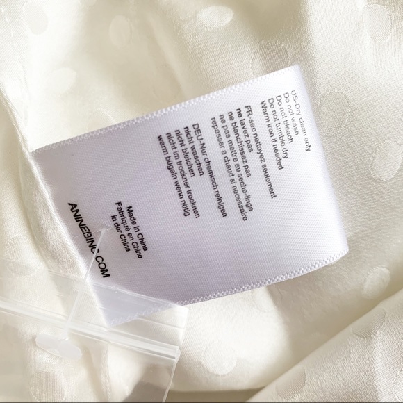 Anine Bing Louise Dress - White - Picture 5 of 16